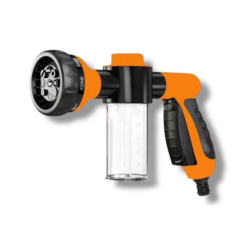 Pistola de agua y jabón para bañar a tu mascota
