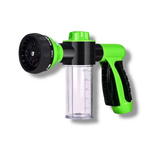 Pistola de agua y jabón para bañar a tu mascota